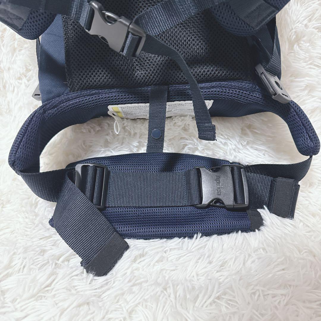 アップリカ　Aprica ラクリス　ネイビー　抱っこ紐 メッシュ