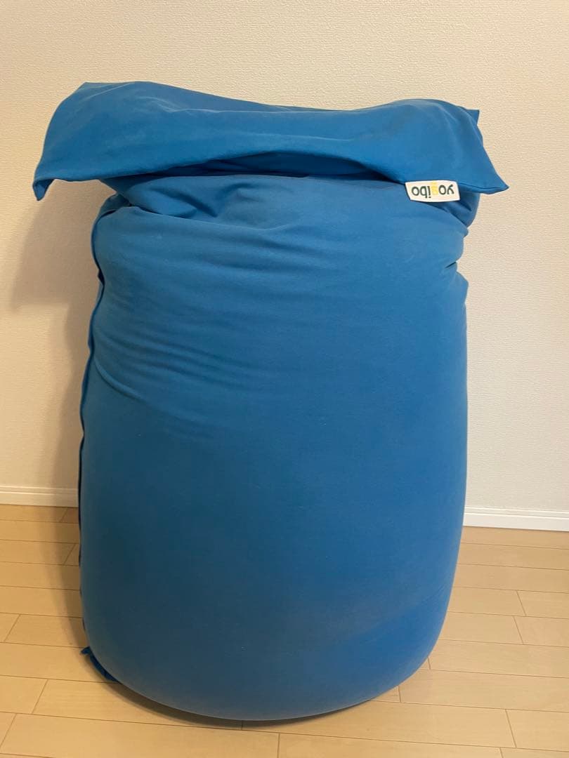 Yogibo max アクアブルー 取説・納品書・カバー有り