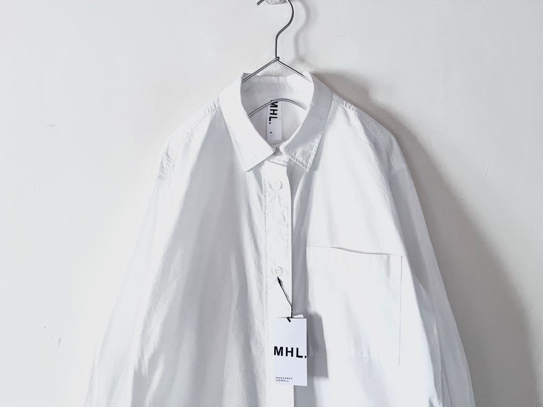 新品2023マーガレットハウエル コンパクトコットンポプリシャツ 2.4万