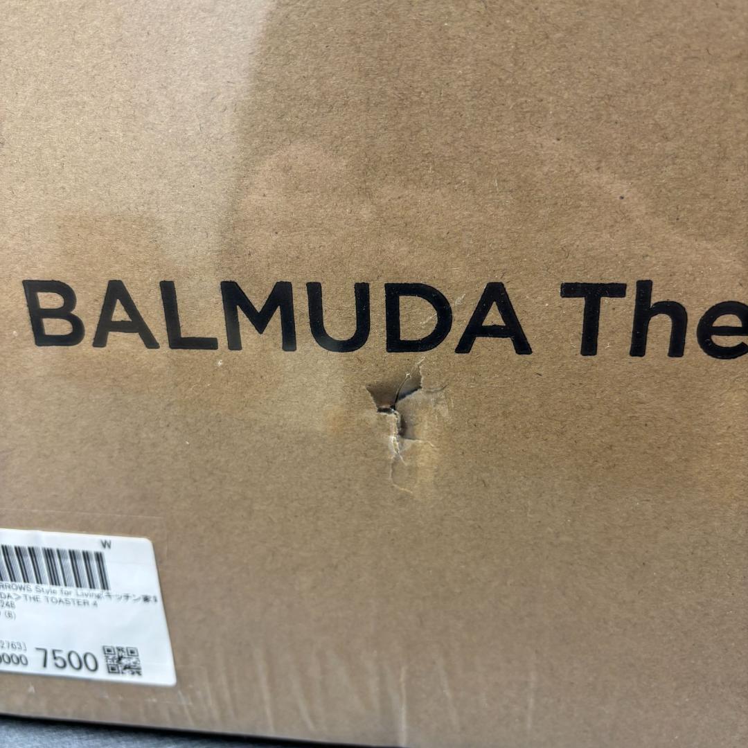 未使用　バルミューダ　ザ・トースター スチームトースターブラック　K11A-BK