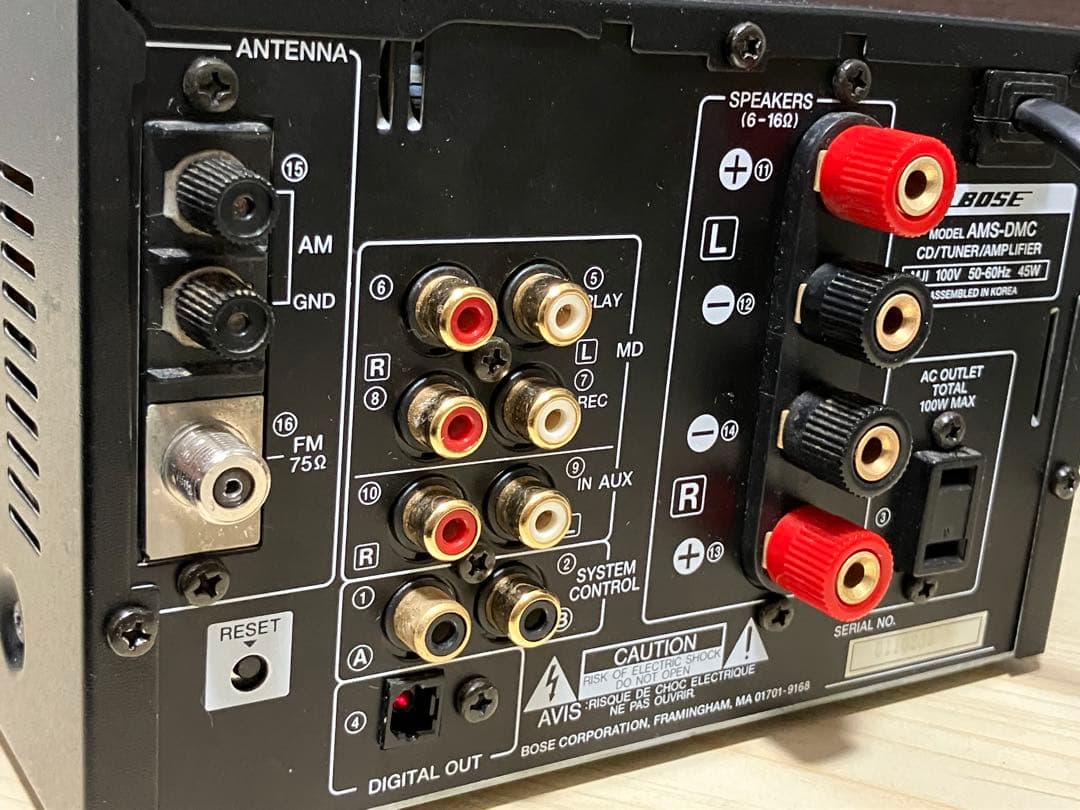 BOSE ボーズ　AMS-DMC CDプレーヤー　チューナー