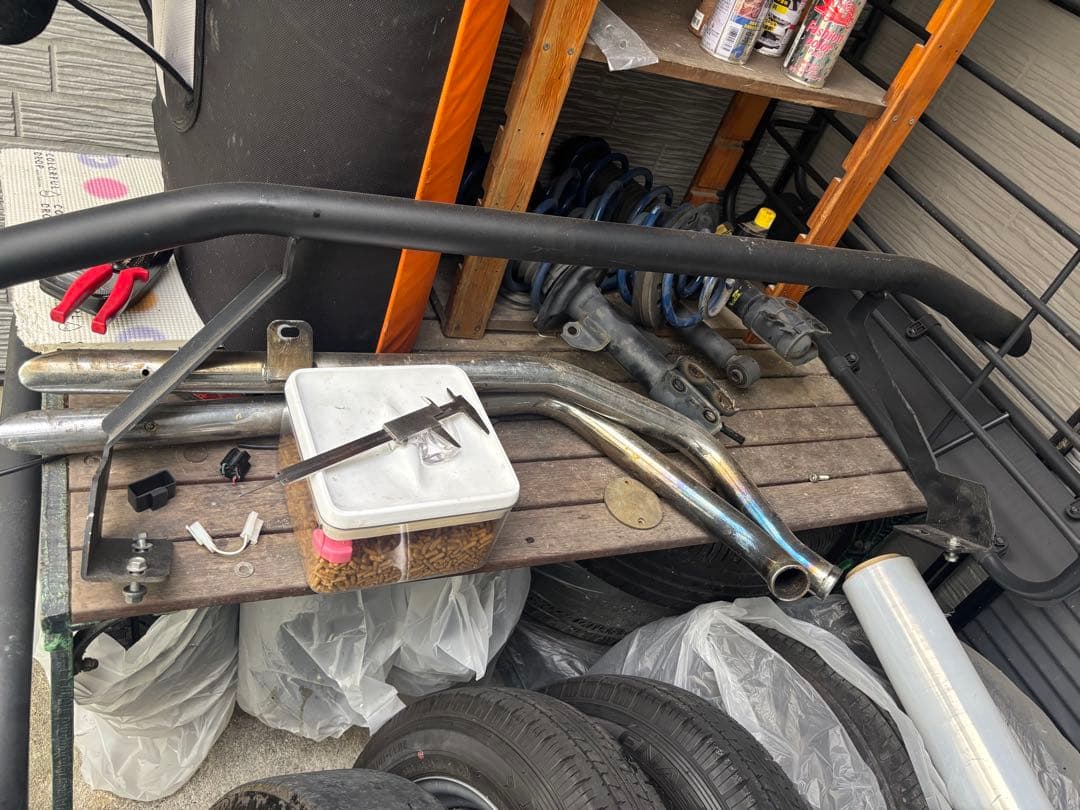 リアバンパーガード NCP160系 NSP160系