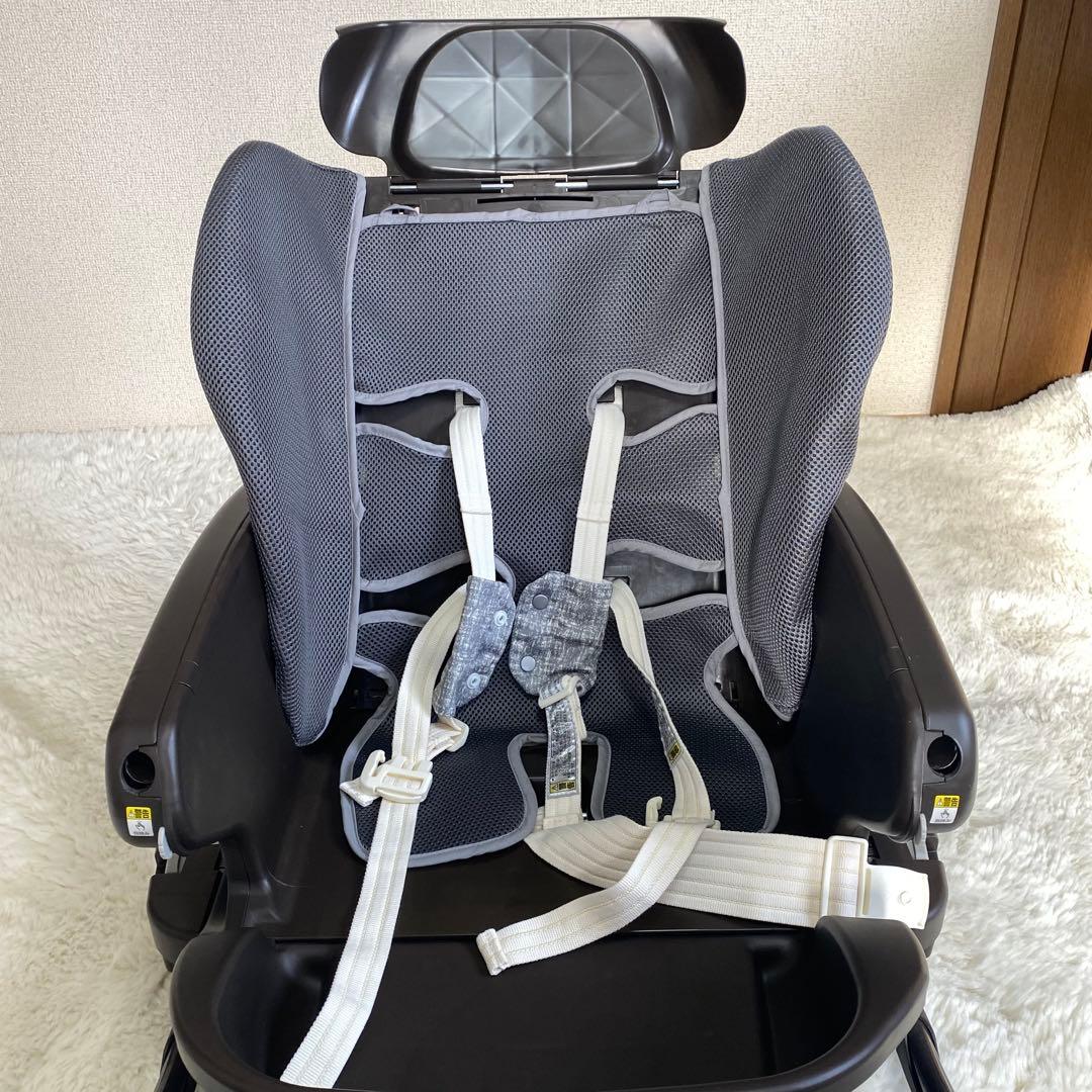 【極美品】Aprica ユラリズム オートライト 電動ハイローチェア グレー