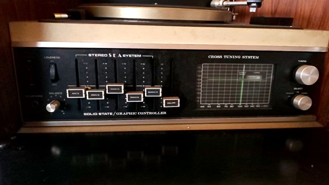 ヴィンテージレコードプレーヤー