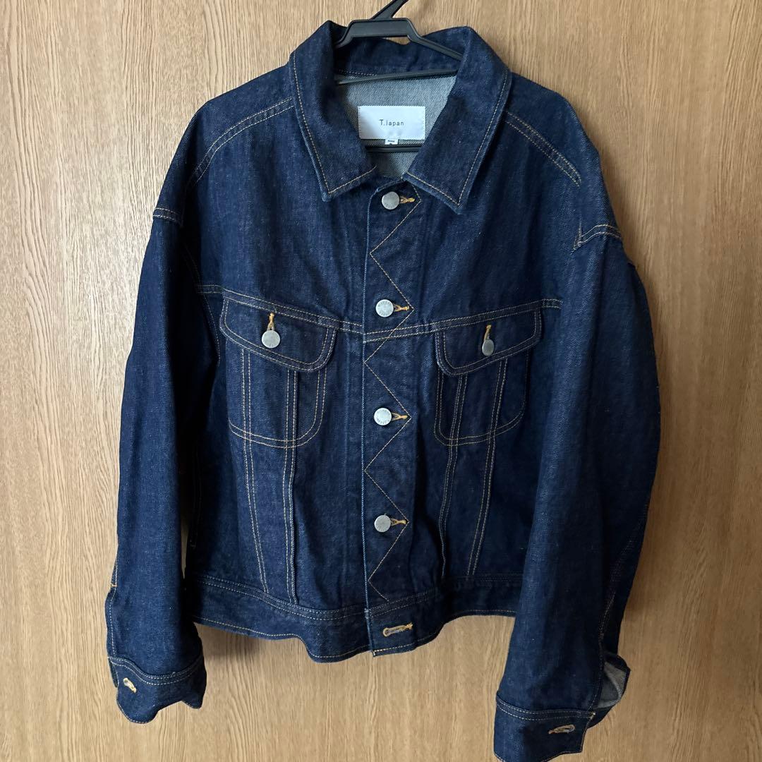 T.japan ダークブルー デニムジャケット