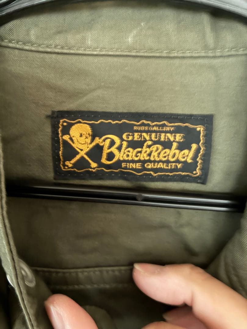 RUDE GALLERY つなぎ　オーバーオール オリーブ