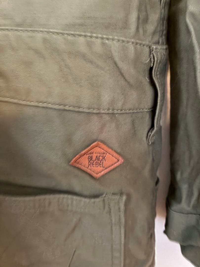 RUDE GALLERY つなぎ　オーバーオール オリーブ