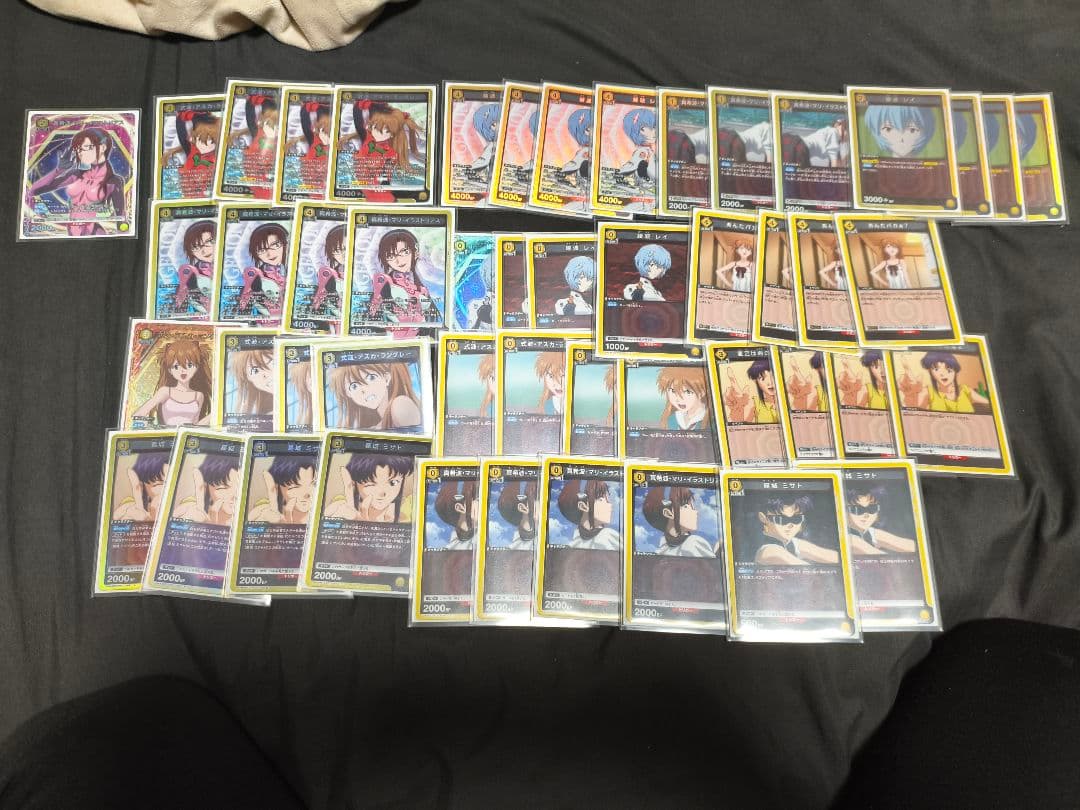 N*H様 ユニオンアリーナ　エヴァンゲリオン　ヒロインズ　デッキ　黄