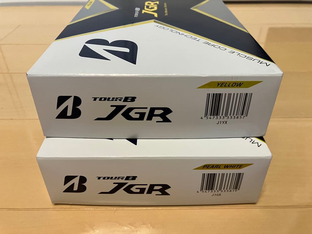 【希少】ツアーB JGR 2ダース（パールホワイト・イエロー）