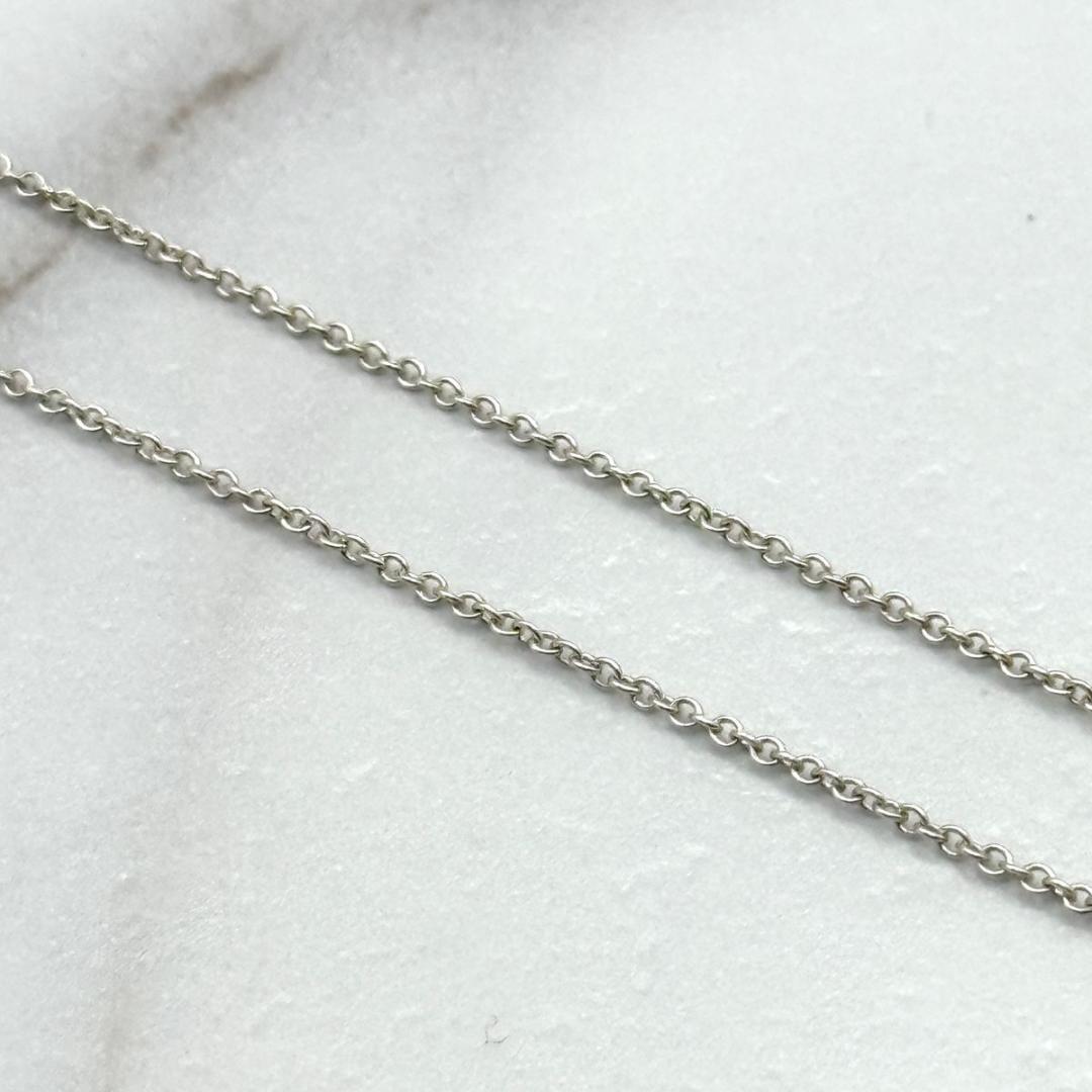 Tiffany　パール　クローバーハート　ペンダント　シルバーネックレス　925