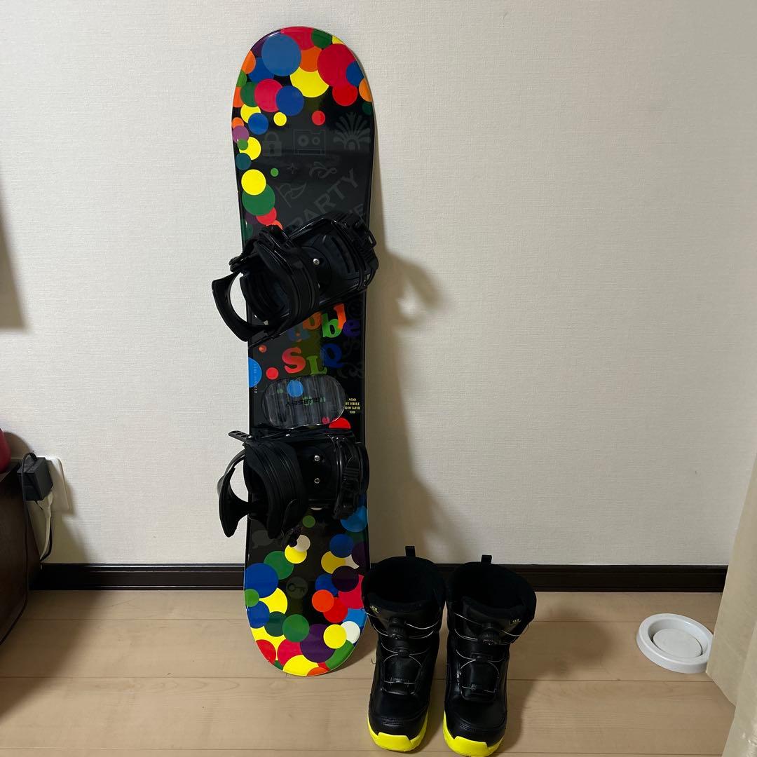 ASSORT SLO BUBBLE ROCKER 110 スノーボードセット