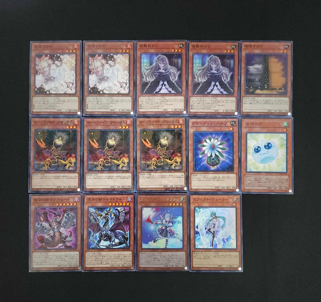 遊戯王 【本格構築‼️】ローズドラゴン 構築済みデッキ‼️