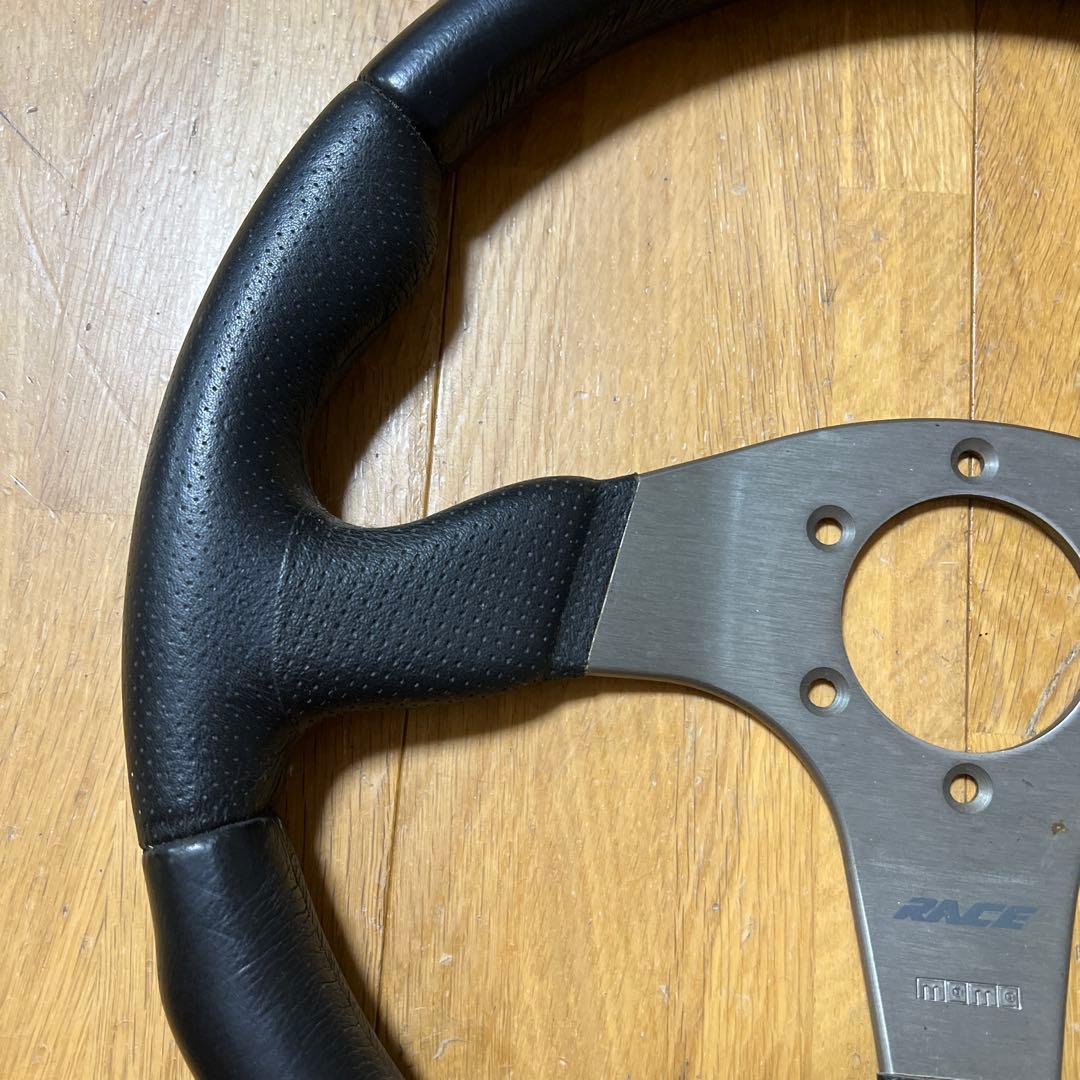 【値下げ】MOMO RACE ステアリング 本体　35φ？