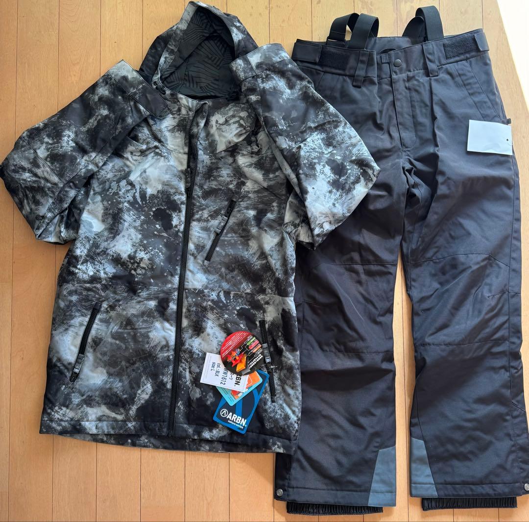 エーアールビーエヌ メンズ スキーウェア 上下セット 新品 訳あり