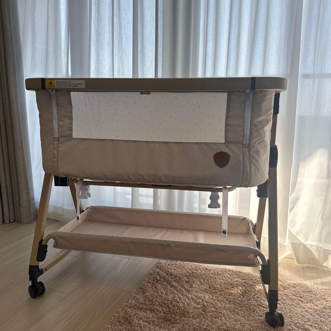 未使用級　Maydolly HZDMJ ベビーベッド　折りたたみ式　ケース付き