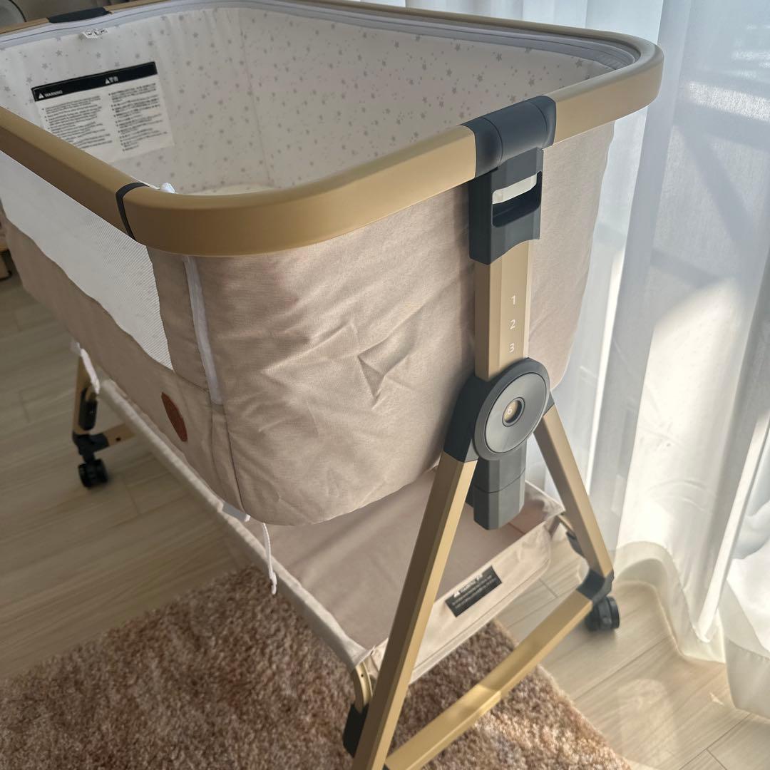 未使用級　Maydolly HZDMJ ベビーベッド　折りたたみ式　ケース付き