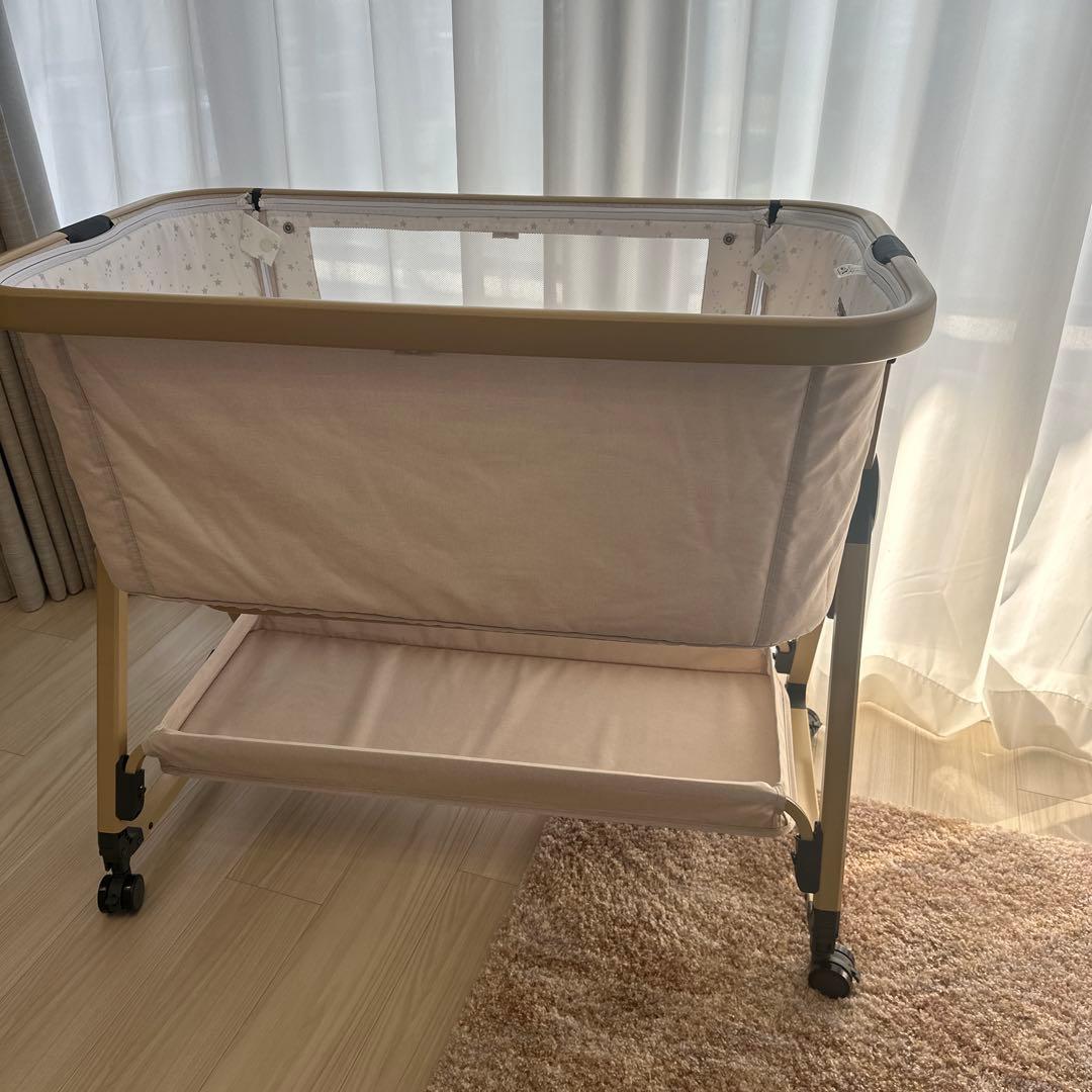 未使用級　Maydolly HZDMJ ベビーベッド　折りたたみ式　ケース付き