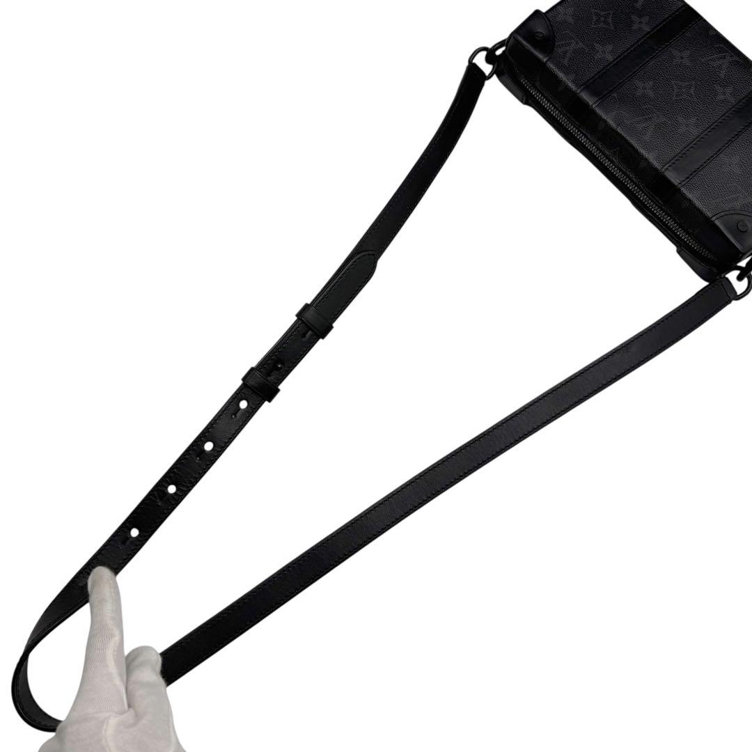 6222 美品 ルイヴィトン モノグラムエクリプス ソフトトランク・ウォレット