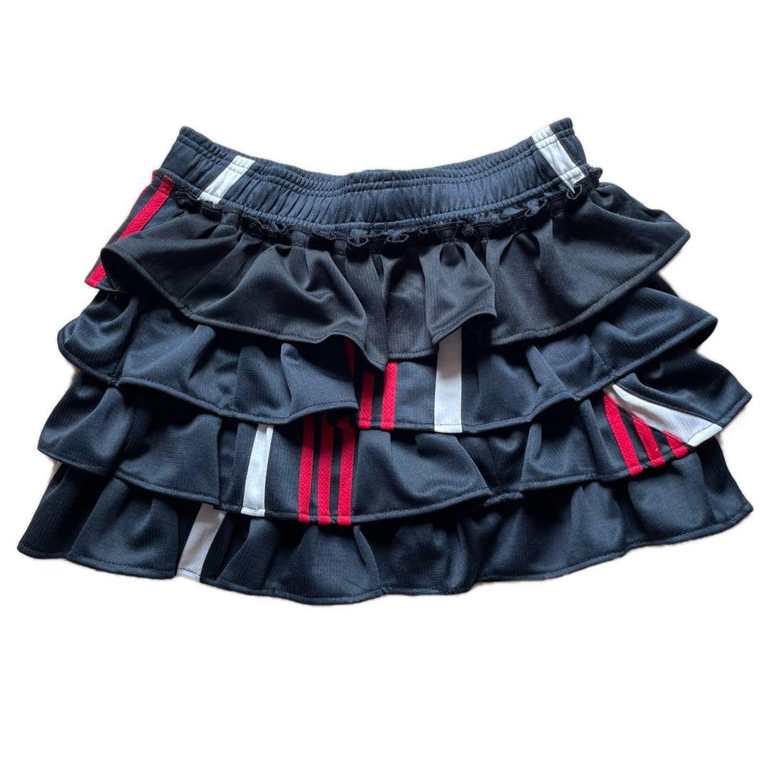 adidas 再構築　ケーキスカート　フリル　古着　韓国　y2k リメイク