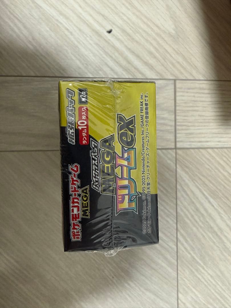 ポケセン産 シュリンク付き ポケモンカード MEGA ドリームex1BOX