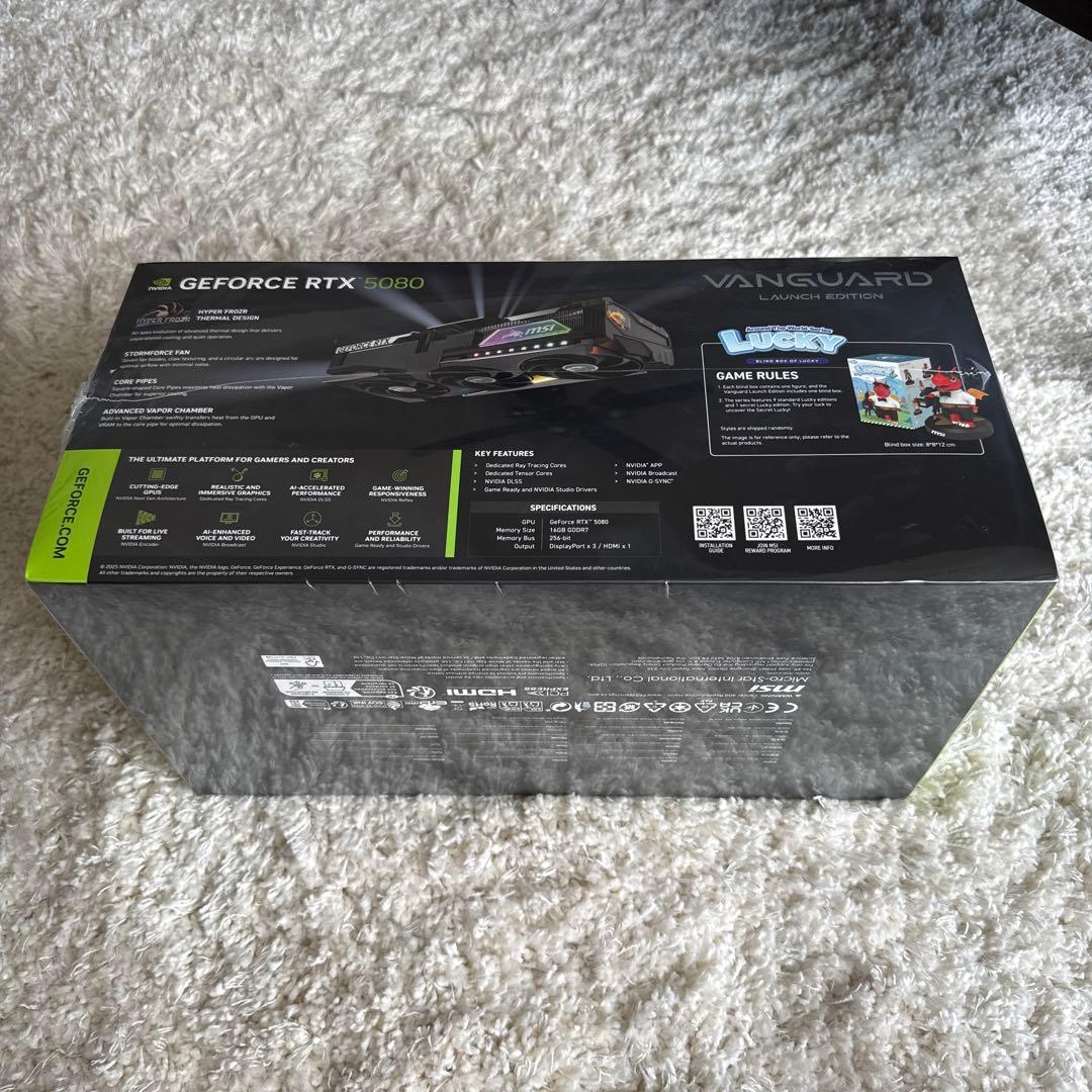 未開封 GEFORCE RTX 5080