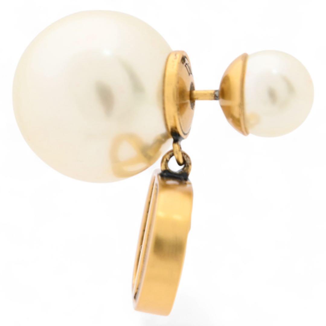 ディオール ピアス パール ロゴ 片耳 Bランク di3706cc