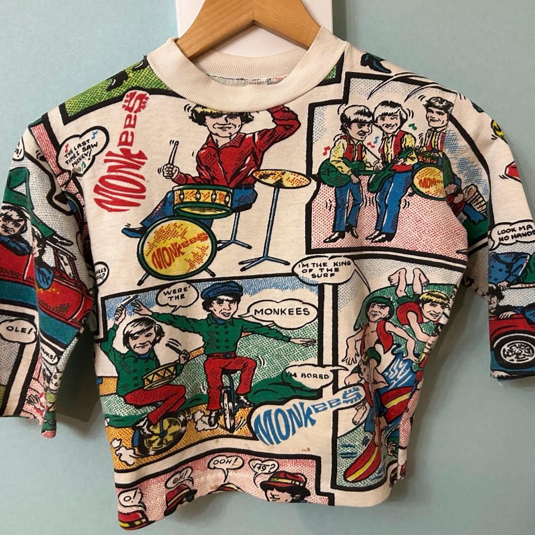 ビンテージ60sモンキーズ染み込みスウェット