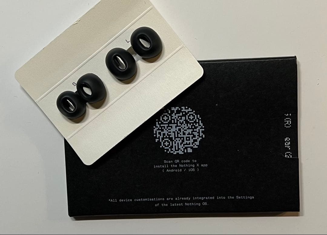 Nothing Ear (2) ブラック LDAC/Bluetooth5.3