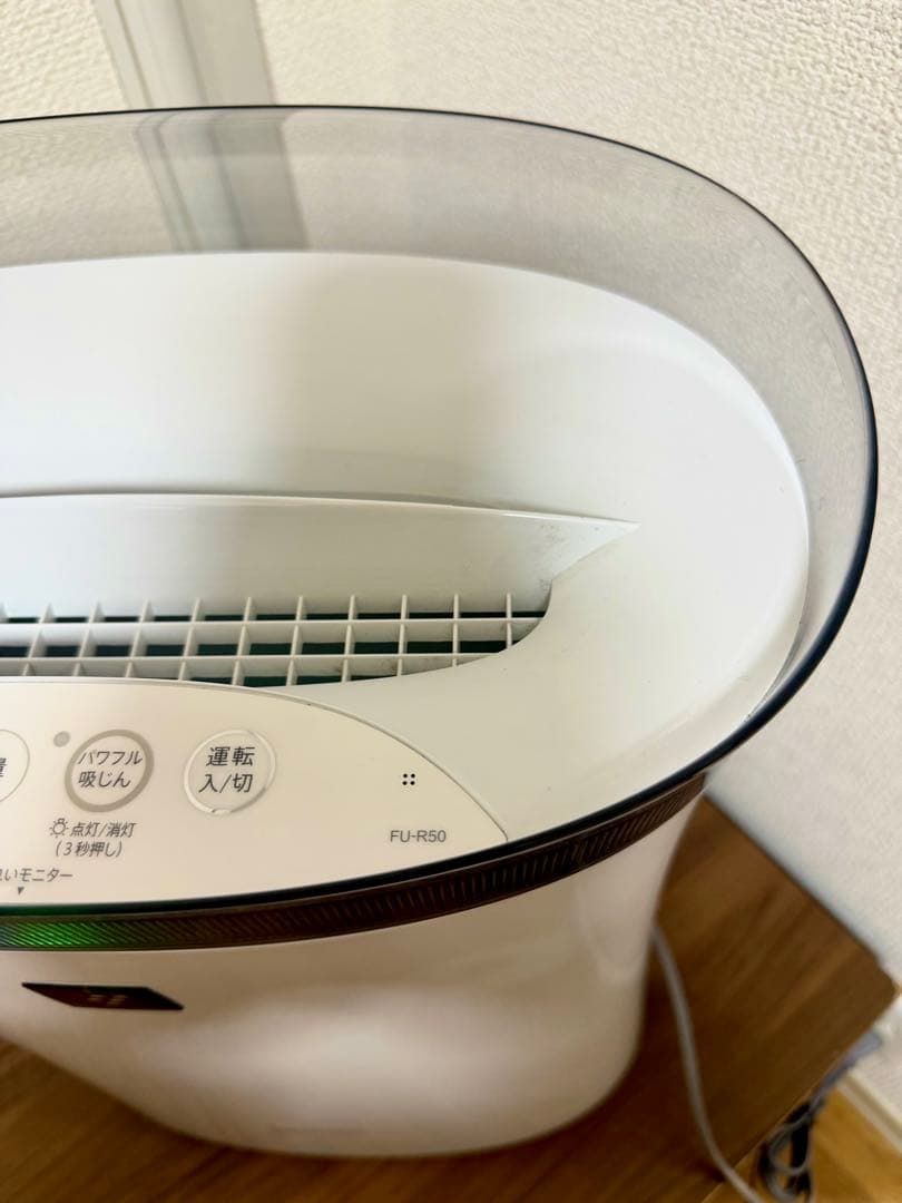 【美品】SHARP シャープ 空気清浄機 FU-R50-W 2023年