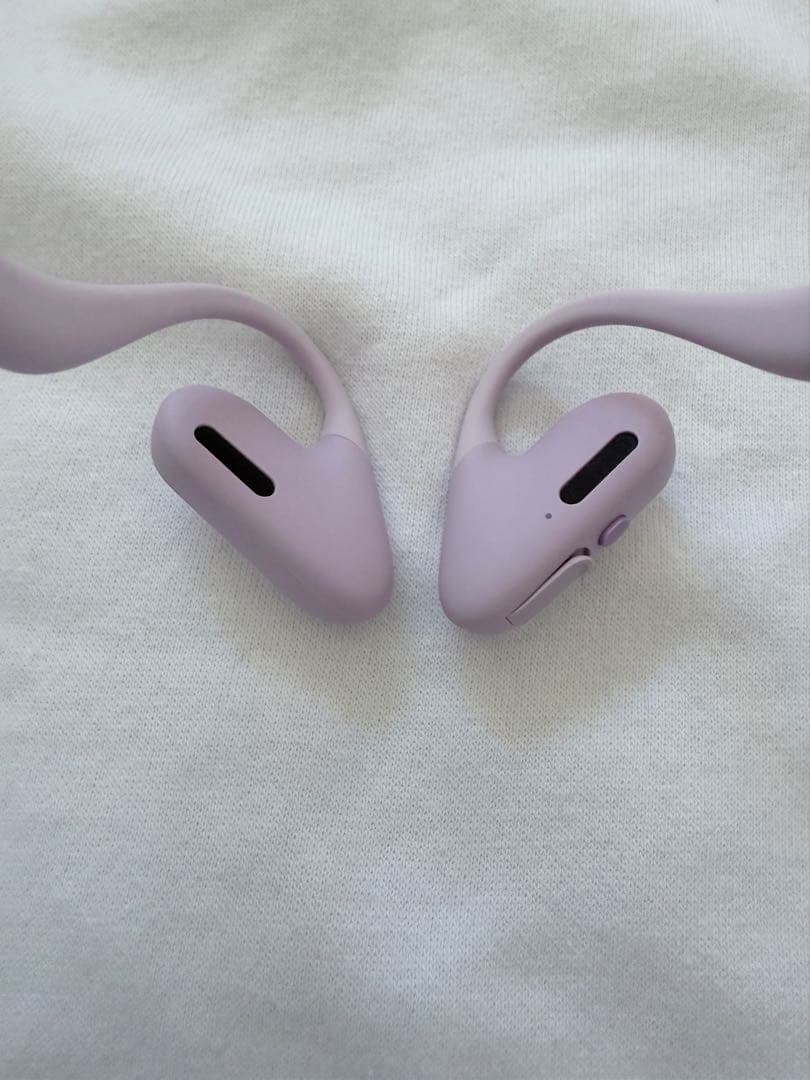 オープンイヤーイヤホン パープル