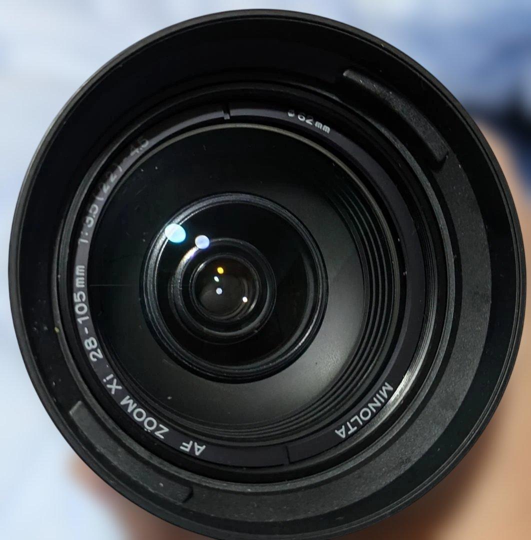 実用美品 MINOLTA α-9xi xiズーム28-105 インテリカード5枚