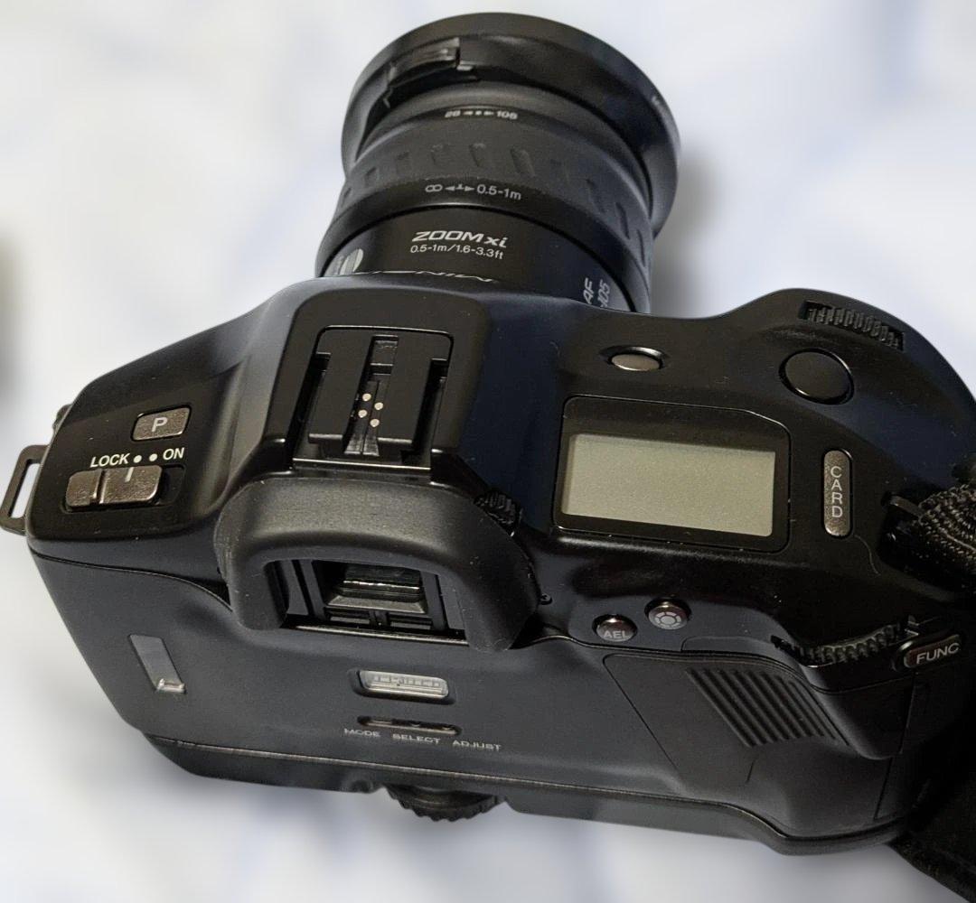 実用美品 MINOLTA α-9xi xiズーム28-105 インテリカード5枚