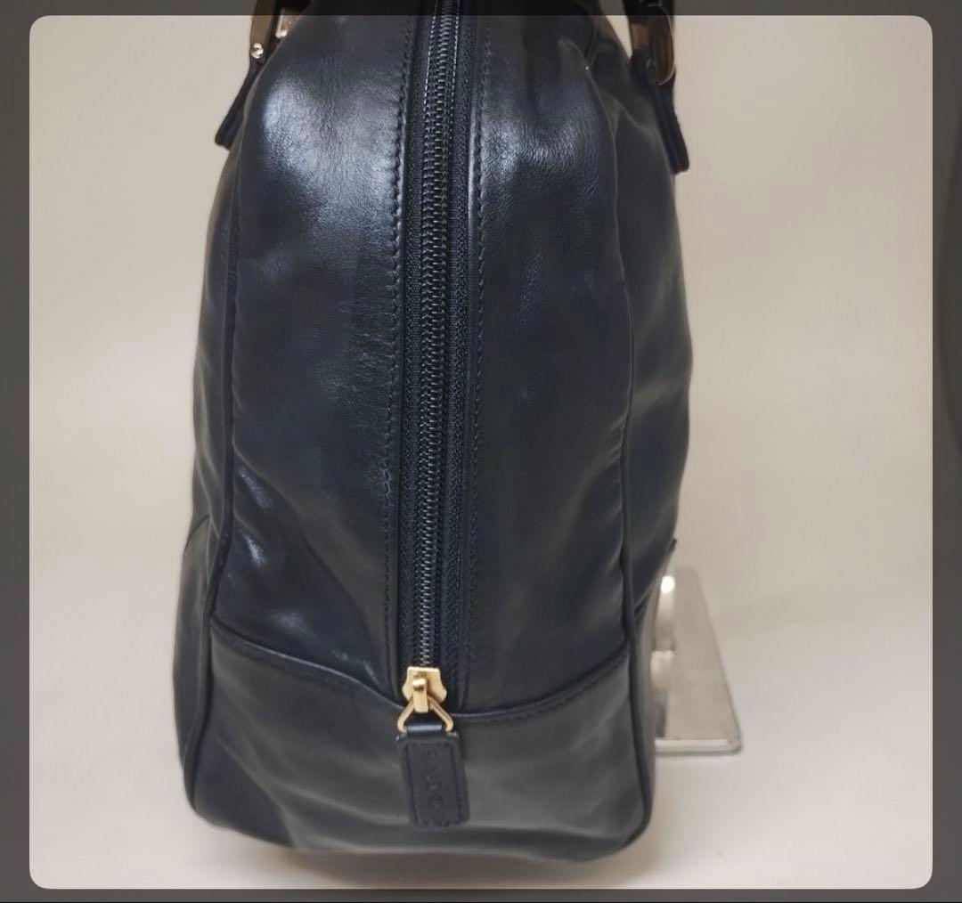 LOEWE ロエベ　アナグラム　ビジネスバッグ　ハンドバッグ　ブラック　レザー