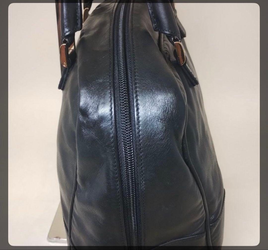 LOEWE ロエベ　アナグラム　ビジネスバッグ　ハンドバッグ　ブラック　レザー