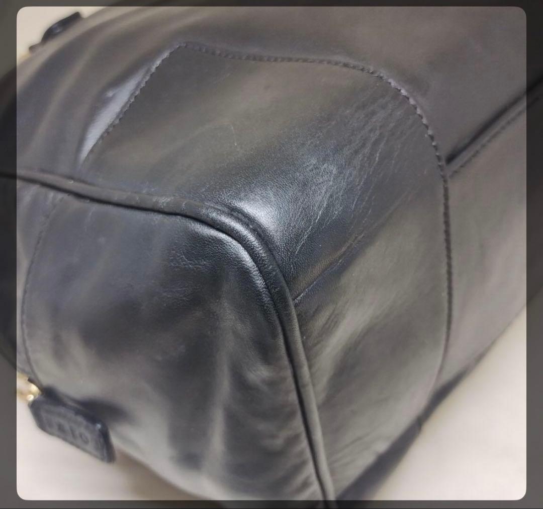 LOEWE ロエベ　アナグラム　ビジネスバッグ　ハンドバッグ　ブラック　レザー