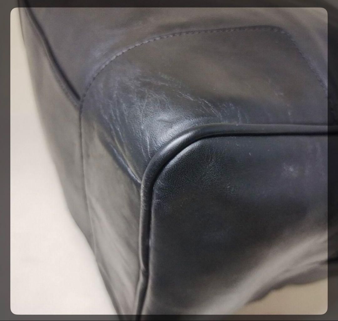 LOEWE ロエベ　アナグラム　ビジネスバッグ　ハンドバッグ　ブラック　レザー