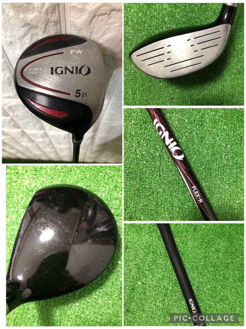 初心者おすすめ☆メンズ ゴルフクラブセット☆イグニオ☆キャディバッグ付