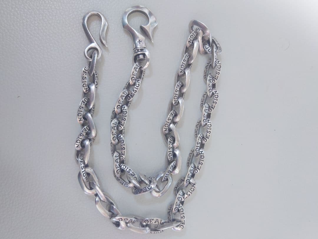 DEAL DESIGN シルバー ウォレットチェーン　ディール　デザイン