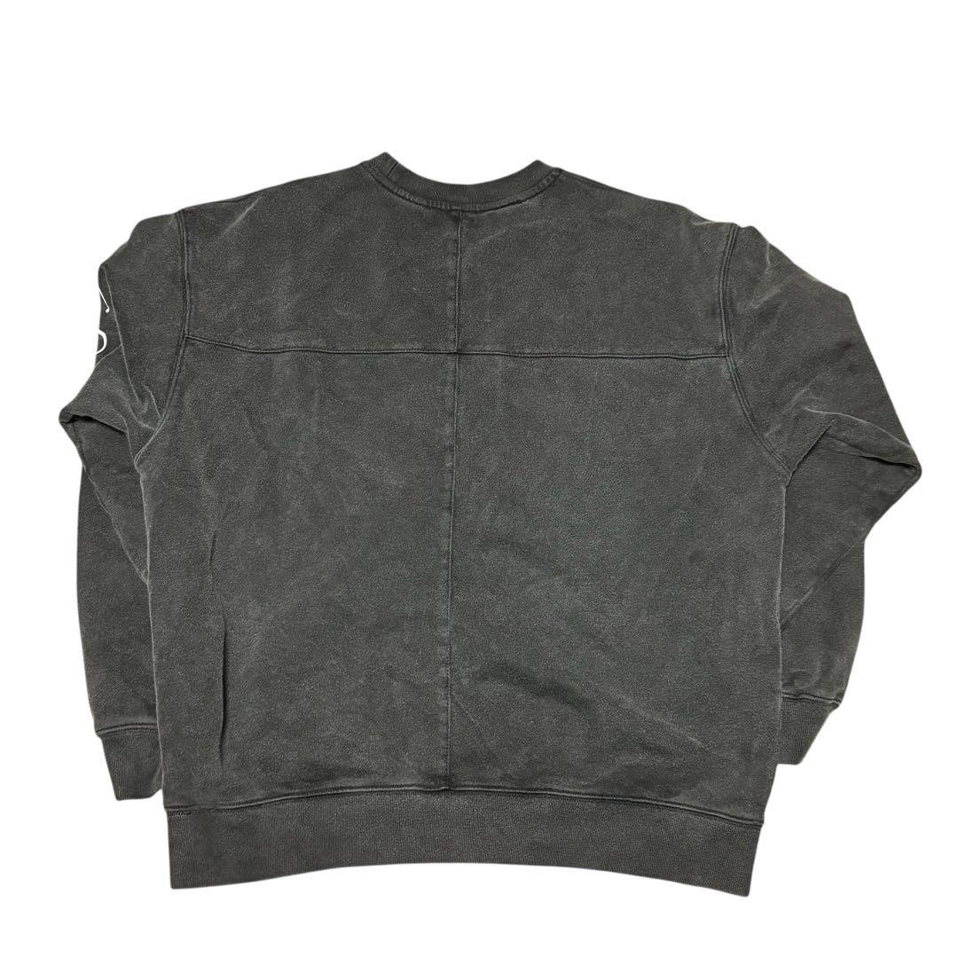 【Lサイズ】LAST NEST クロスプリント スウェット トレーナー