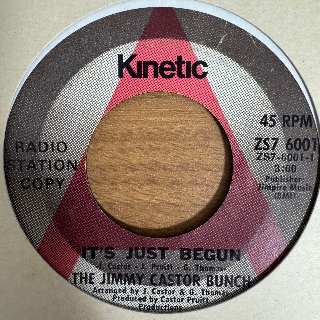 洋楽 THE JIMMY CASTOR BUNCH / IT'S JUST BEGUN