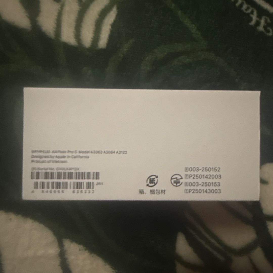 AirPods Pro 3 本体 未使用