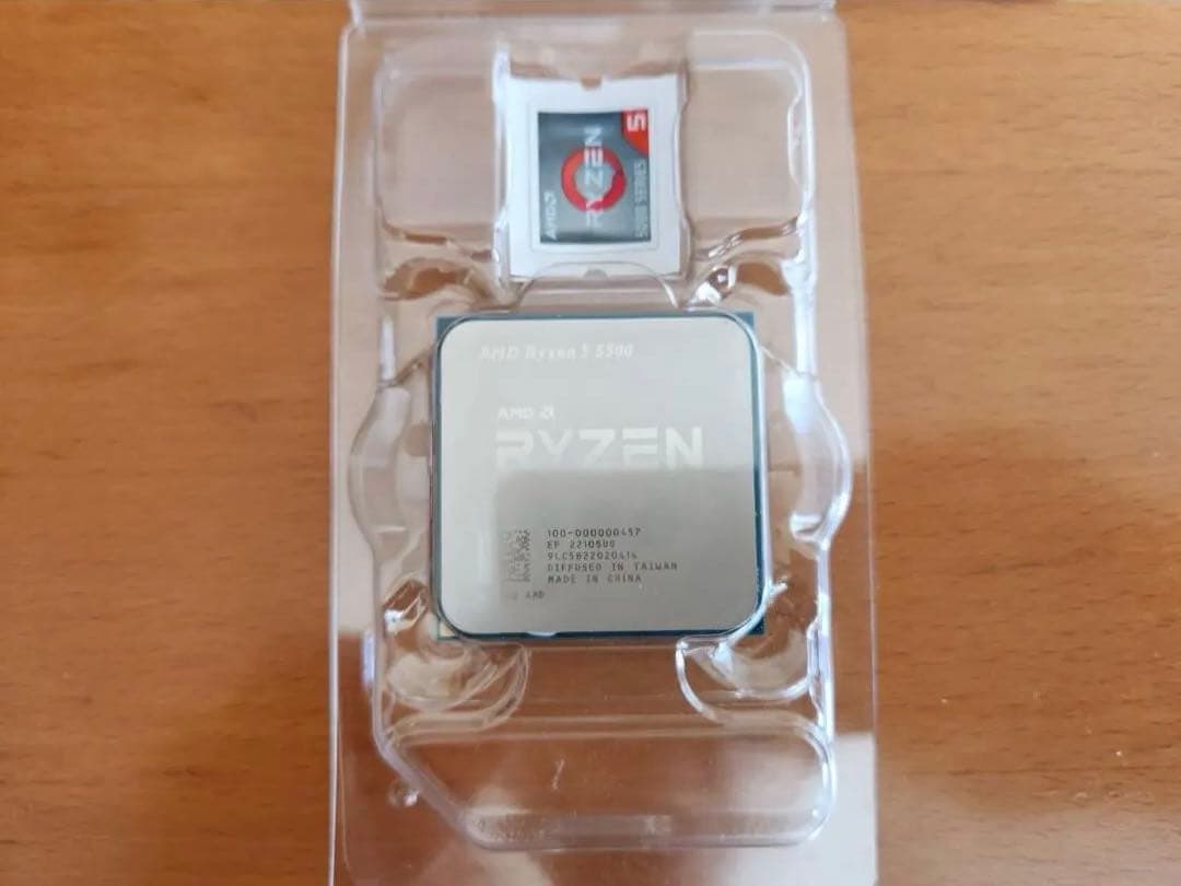 AMD Ryzen5 5500 BOX　美品
