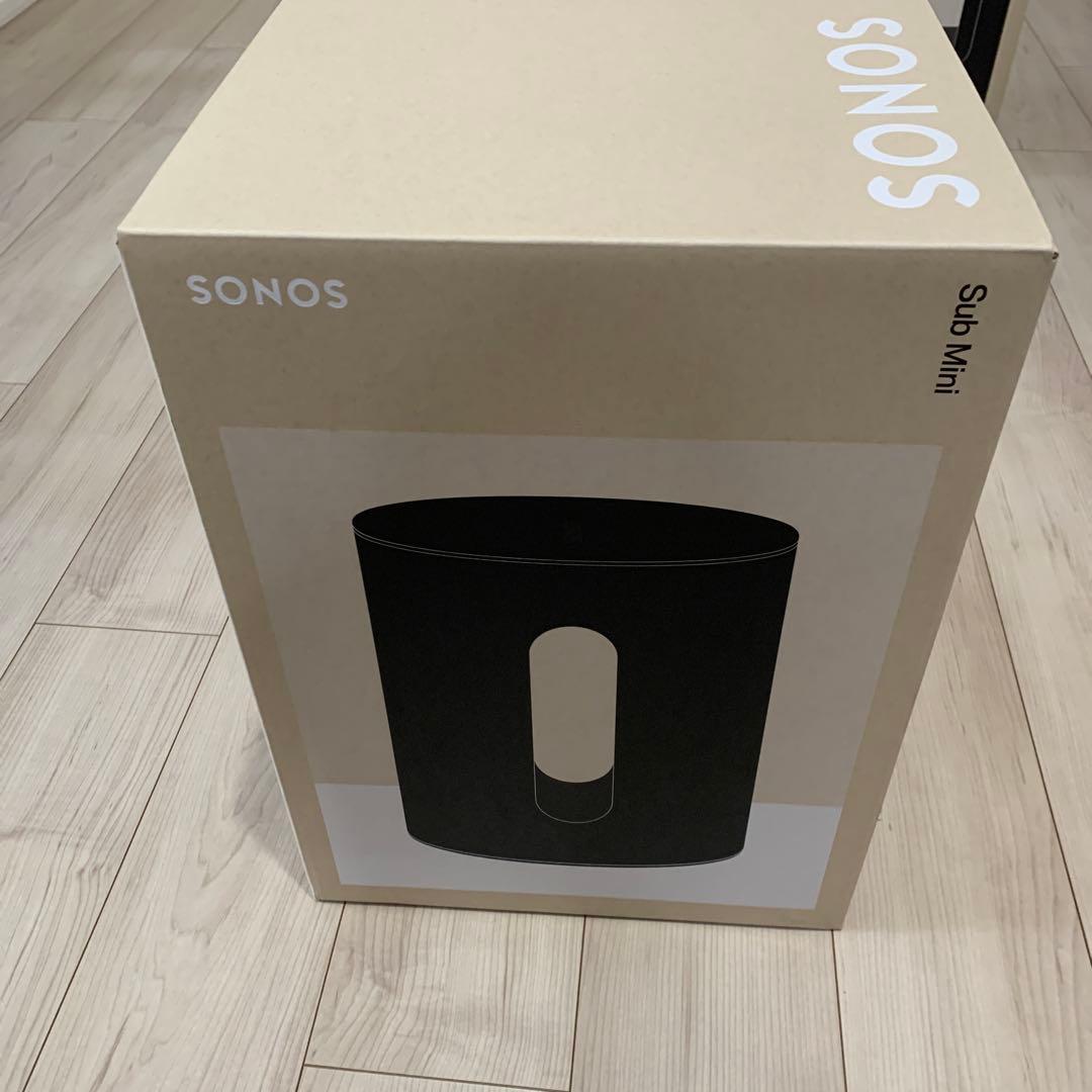 【新品未使用】SONOS Sub Mini ワイヤレスサブウーファー ブラック