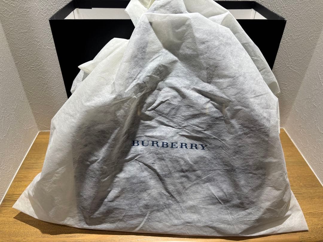 Burberrys バーバリーズ　ブラウンレザー バンドバッグ