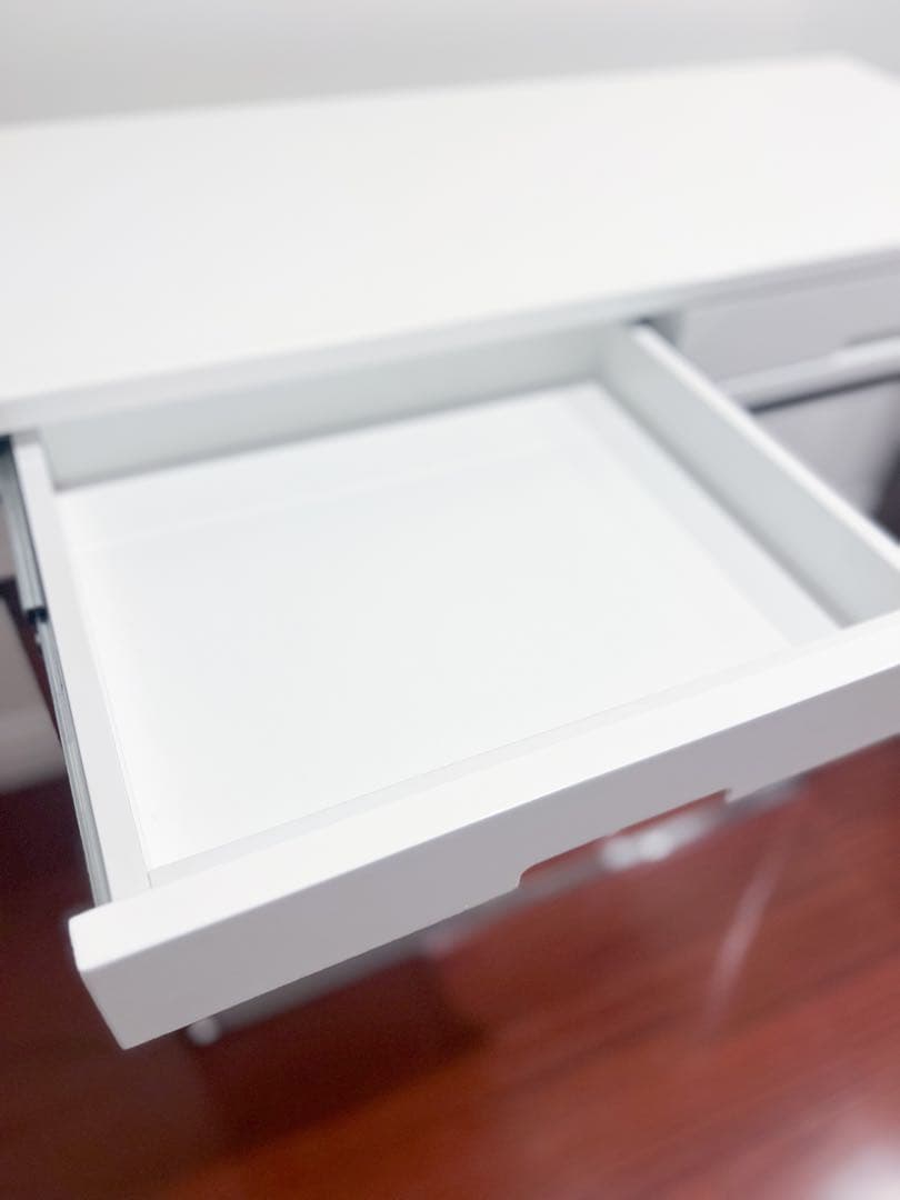 展示品 大塚家具 コンソールテーブル 白 机 80cm 高級家具