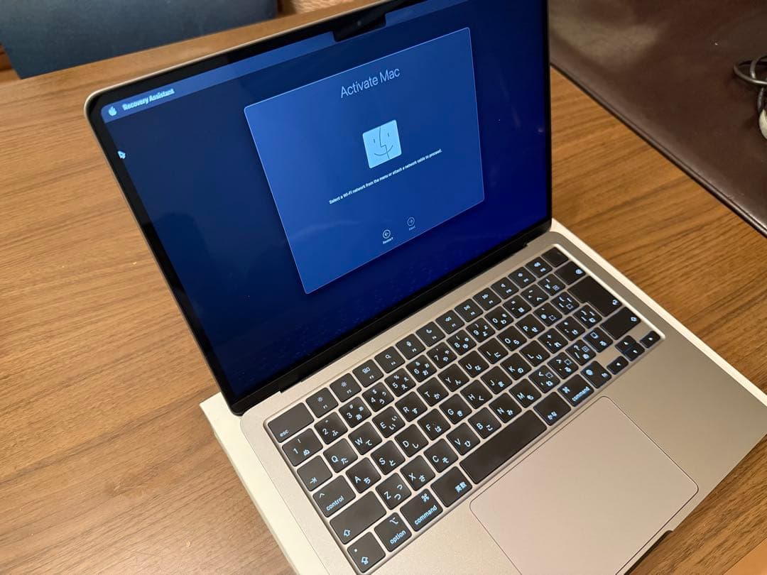 MacBook本体 MacBookAir/M2/13.6inch/8GB/SSD256GB