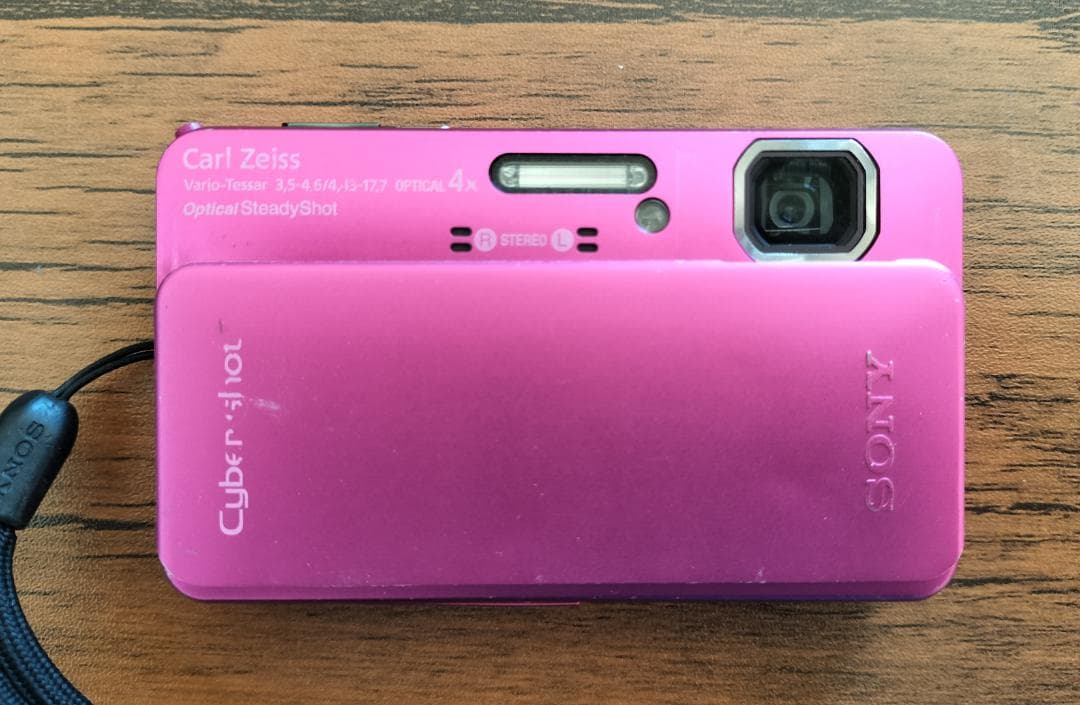 SONY　DSC-TX10　ピンク　コンパクトデジタルカメラ　★元箱＆ケース付