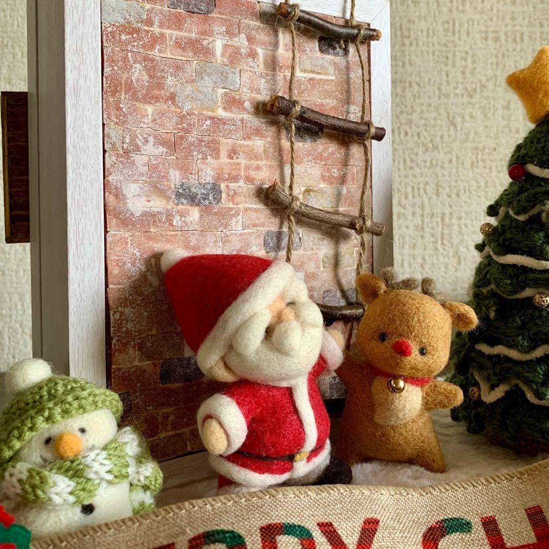 ぷ*子様 羊毛フェルト　クリスマス飾り