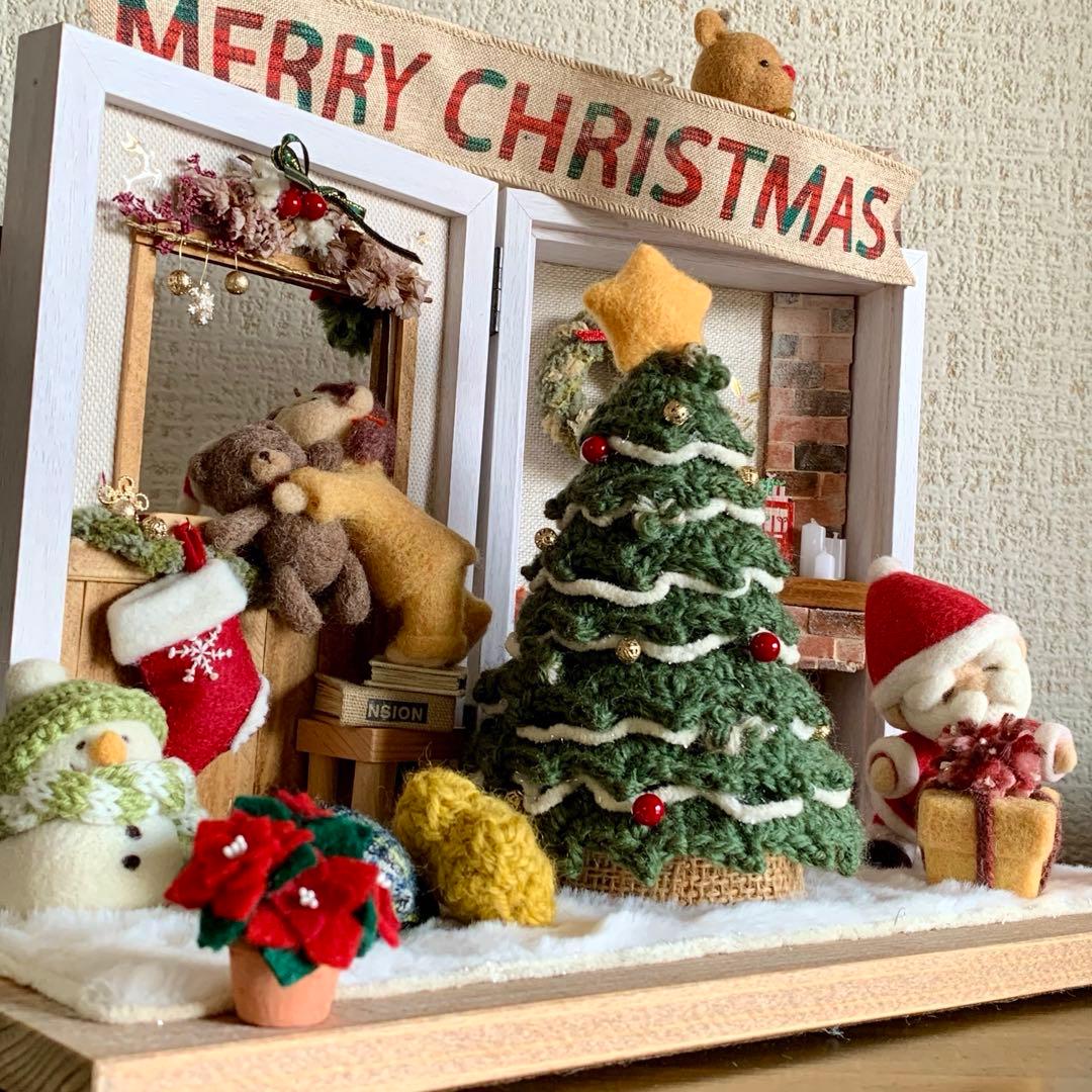 ぷ*子様 羊毛フェルト　クリスマス飾り