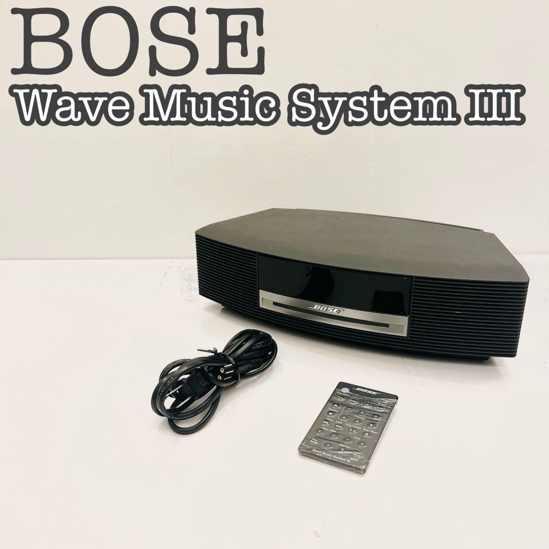 【美品】BOSE Wave music system Ⅲ リモコン付